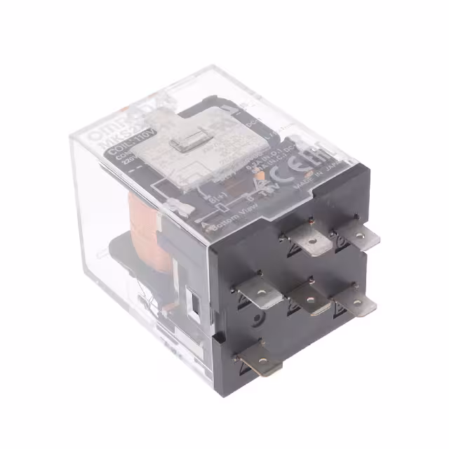MKS2XT-11 DC110 Omron Automation and Safety  Power Relays Over 2 Amps